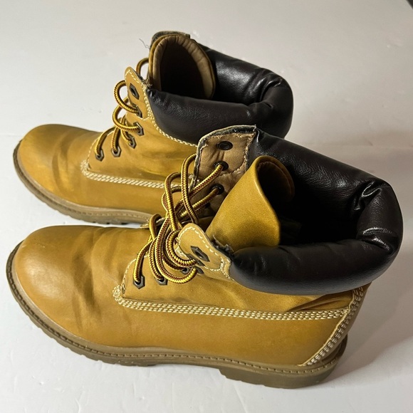 Esprit Women’s Tan Lace-Up Work Boots Size 7.5 - Picture 9 of 14